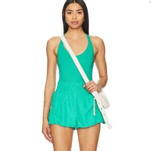 FP Free People Movement Get Your Flirt On Shortsie In Sport Green Size S